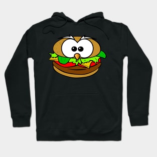 A good penguin burger Hoodie